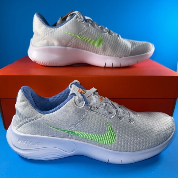New Nike Flex Experience RN 11 Photon Dust/Bright Mandarin  DD9283-010 - Picture 1 of 8